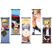 

Naruto Canvas Print Wall Art Animation Home Decor Japanese Solid Characters PVC Hanging Scrolls Paintings Poster for Living Room