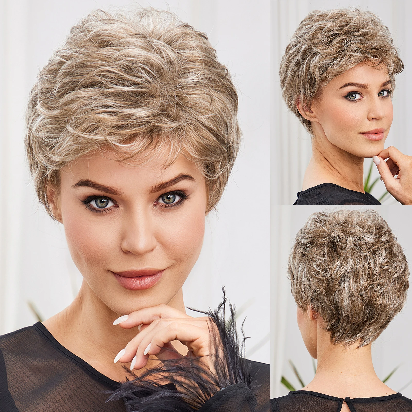 bob-brown-blonde-synthetic-wigs-for-women-short-layered-wigs-with-bangs-natural-daily-blend-hair-wig-kanekalon-synthetic-wig-use