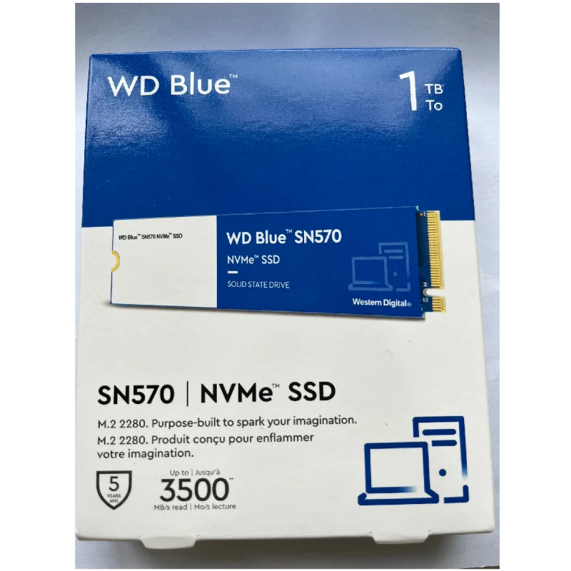 Western Digital WD BLUE 内蔵SSD M.2-2280 5