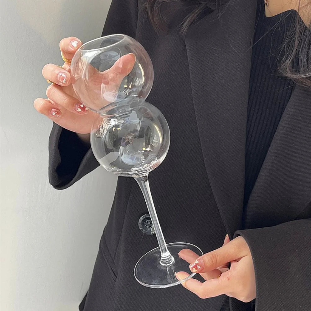 Champagne Glass Creative Ins Style Height Crystal Champagne Glass Cocktail Glass Goblet 3D Rose Valentine Party Sparkling Wine Cup