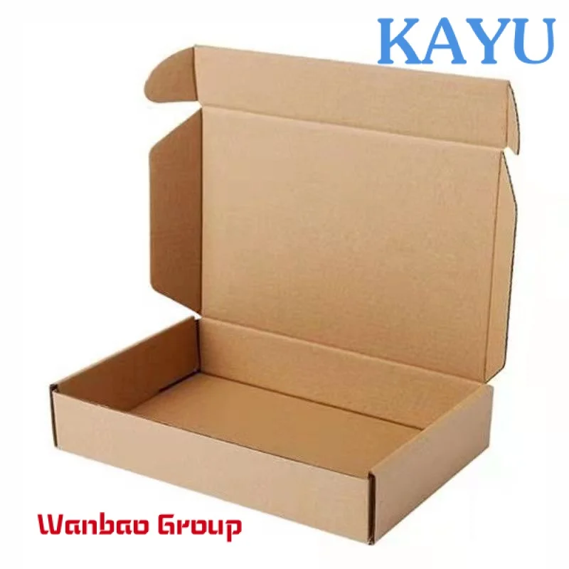 

Custom brown kraft carton box karton packaging corrugated cardboard boxes for packing e-commerce shipping small boxes for packi