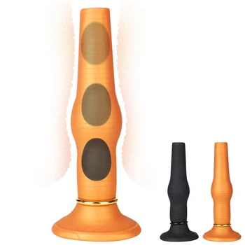 Inflated Anal Plug Dildo Vaginal Anal Ovipositor Butt Plug 18 Sex Toys For Men Women Prostate Massage Dilator Fake Penis Dildos 6