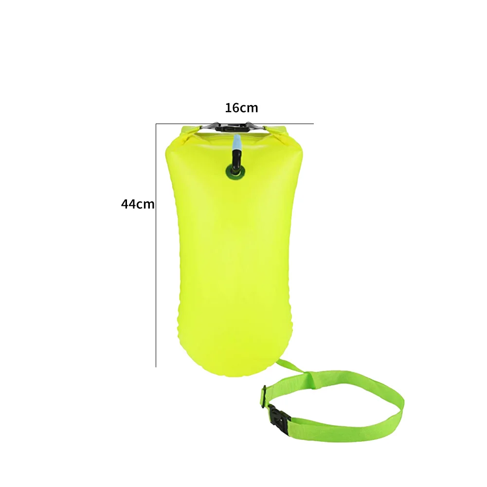 Outdoor Safety Swimming Buoy Multifunction Swim Float Bag Waterproof PVC Sailing Flotation Bag for Water Sports