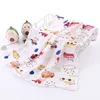 60x60cm Newborn Baby Musilin Blanket Ultra Soft Bamboo Baby Swaddle Blankets Skin Friendly Muslin Diaper Baby Burping Cloths 5