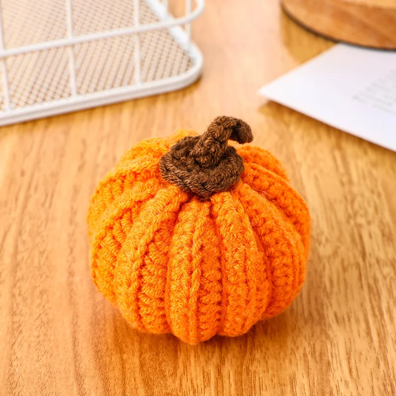 Hand woven pumpkin 6
