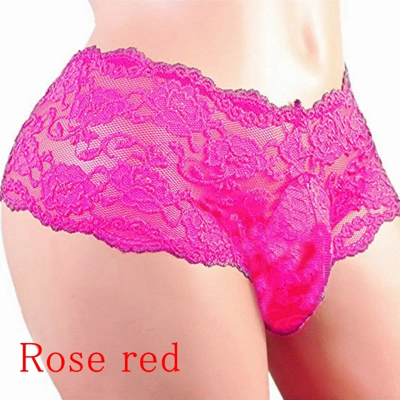 Lace Men's Underwear Breathable Sexy Panties Plus Size Sex Lingerie Male Jockstrap Briefs G-String Thongs Porno Underpants men underwear