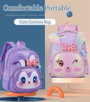 Kindergarten Lightweight Waterproof Girls Bag Cute Cartoon Kids Schoolbags Backpack Primary Student Backpack For 2-7 Years Old 6