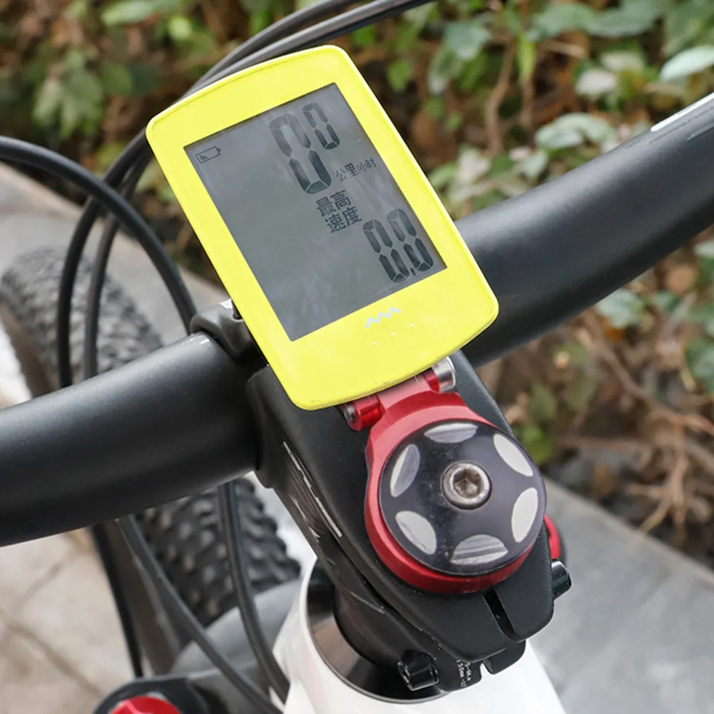 Bicycle Computer Holder Stop Watch Tachometer Bracket Aluminum Alloy Cycling Support Adjustable Bicycle Seat Extension Bracket