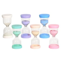 6Pcs/Set Hourglass 1-3-5-10-15-30-Minutes Sand Timer Sand Clock Desktop-Ornaments Children Kid Gift Home Decorations 1