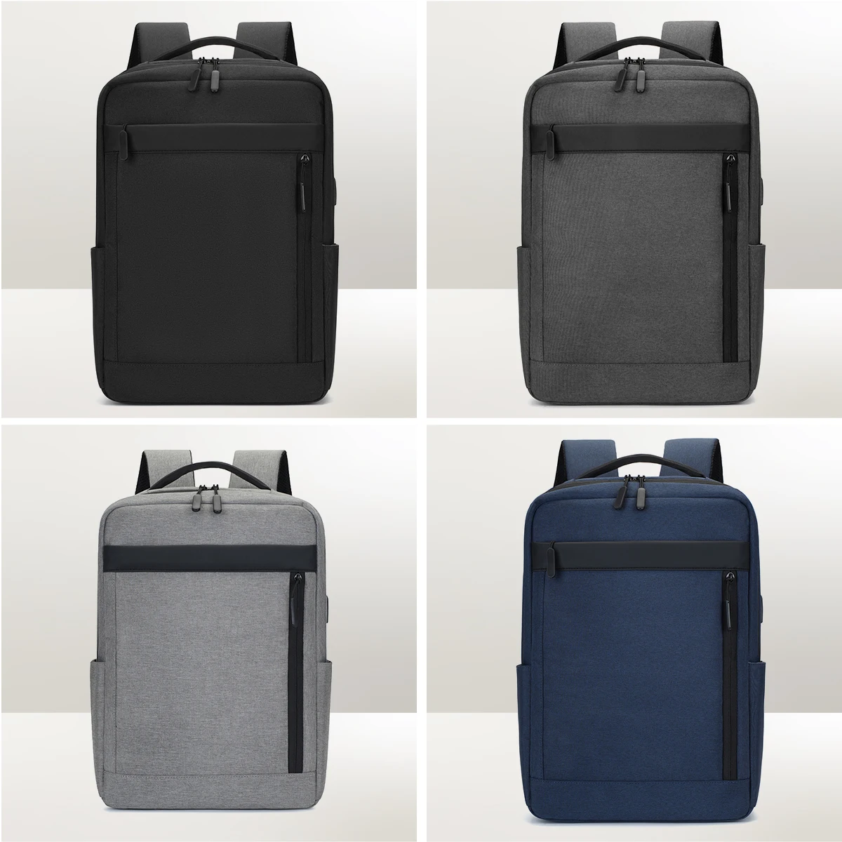 Travel Men's Rechargeable Backpack Laptop Backpack Business Large-Capacity School Backpack Waterproof Outdoor Backpack