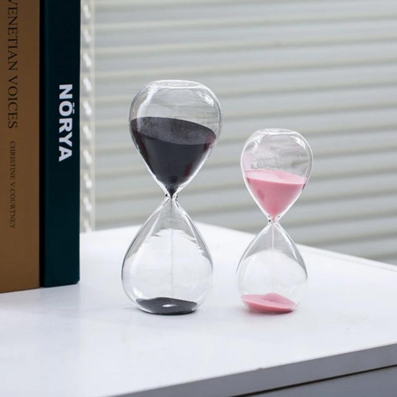 Sand Timer 5/15/30/60 Min Creative Colored Sand Glass Hourglass Home Decoration