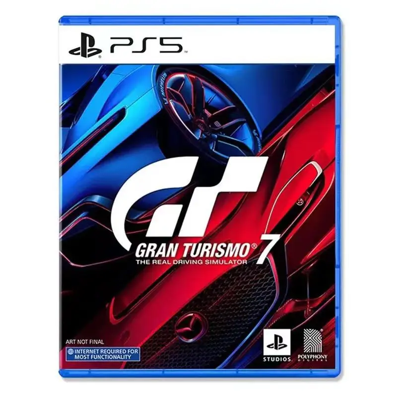 재고 소니 PS5 게임 플레이스테이션 5 게임 그란 투리스모 7 GT7 럭셔리카 로고 로맨틱 여행 7 홍콩 버전, 중국 지지대 VR2  Best5