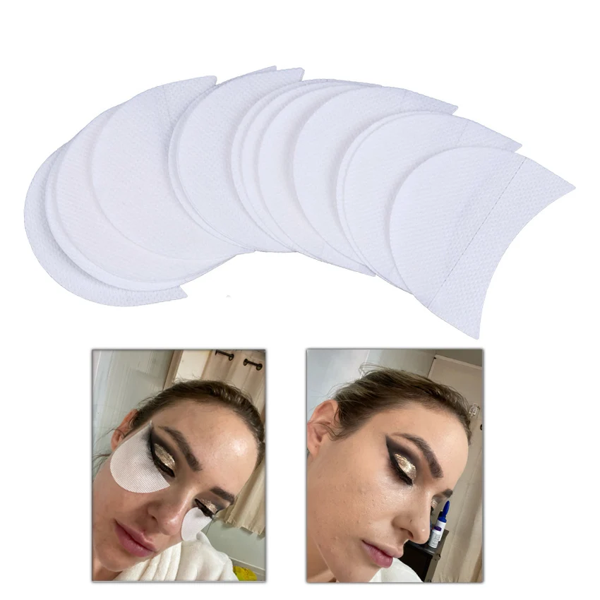 

60PCS/Lot Eyeshadow Stencils Lint Free Under Eye Eyeshadow Gel Pad Sticker Eye Makeup Tools