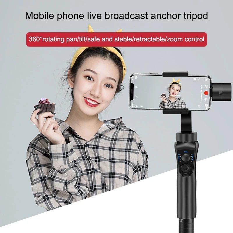 S5 / S5B Aggiornamento Stabilizzatore Del Telefono Cellulare A Tre Assi Anti-Shake Palmare Gimbal Selfie Sticks Per Xiaomi Iphone Samsung Camera