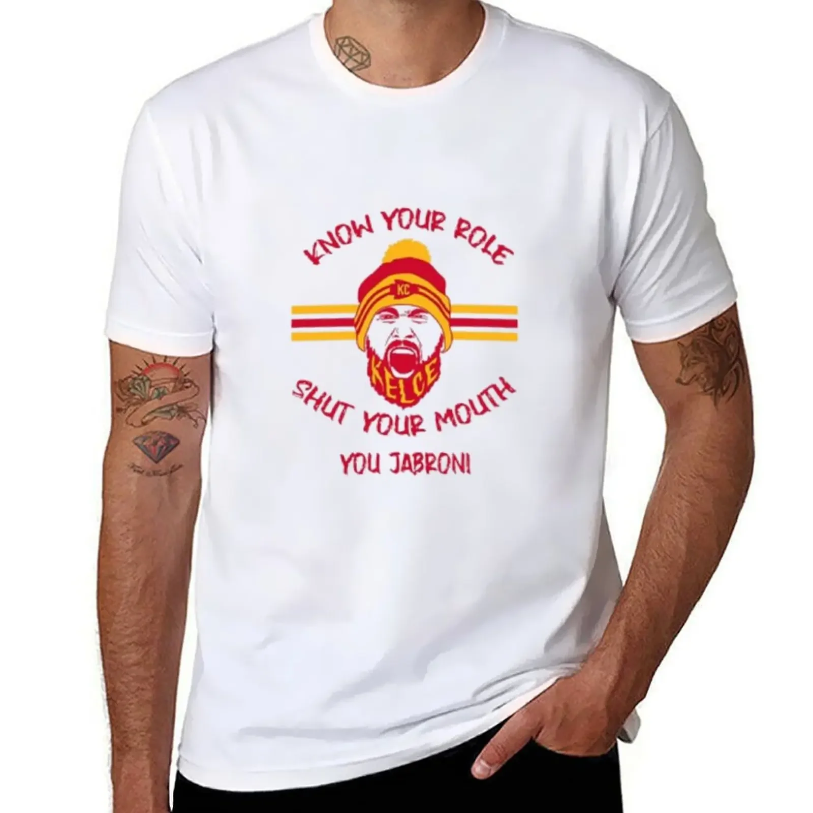 

Know Your Role and Shut Your Mouth You Jabroni. T-shirt heavyweights oversizeds aesthetic clothes workout shirts for men