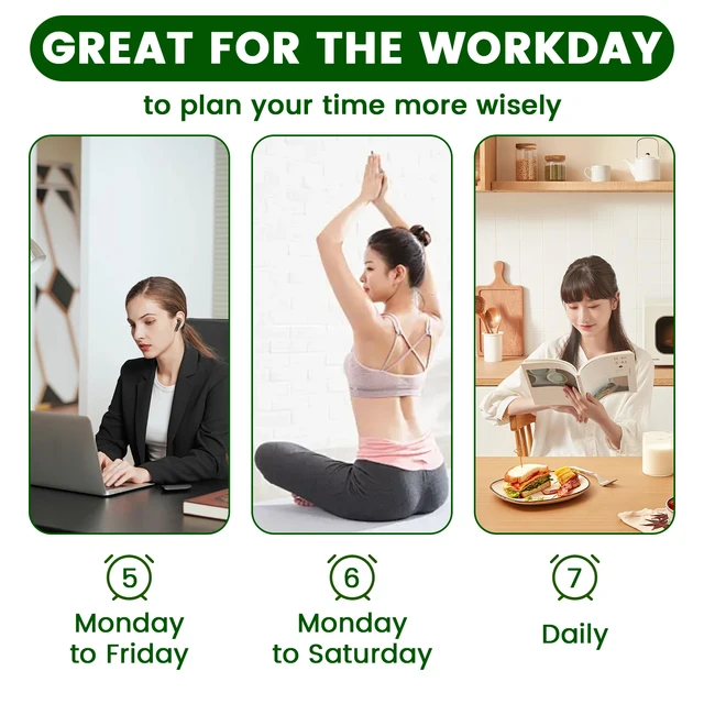 New Projection Alarm Clock with 180° Rotatable Projector 4 Level Dimmable Mirror Projection Clock 4