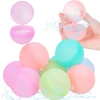 10PCS Reusable Water Balloons Refillable Water Balloon Quick Fill Self Sealing Water Bomb Splash Balls for Kids Swimming Pool 5