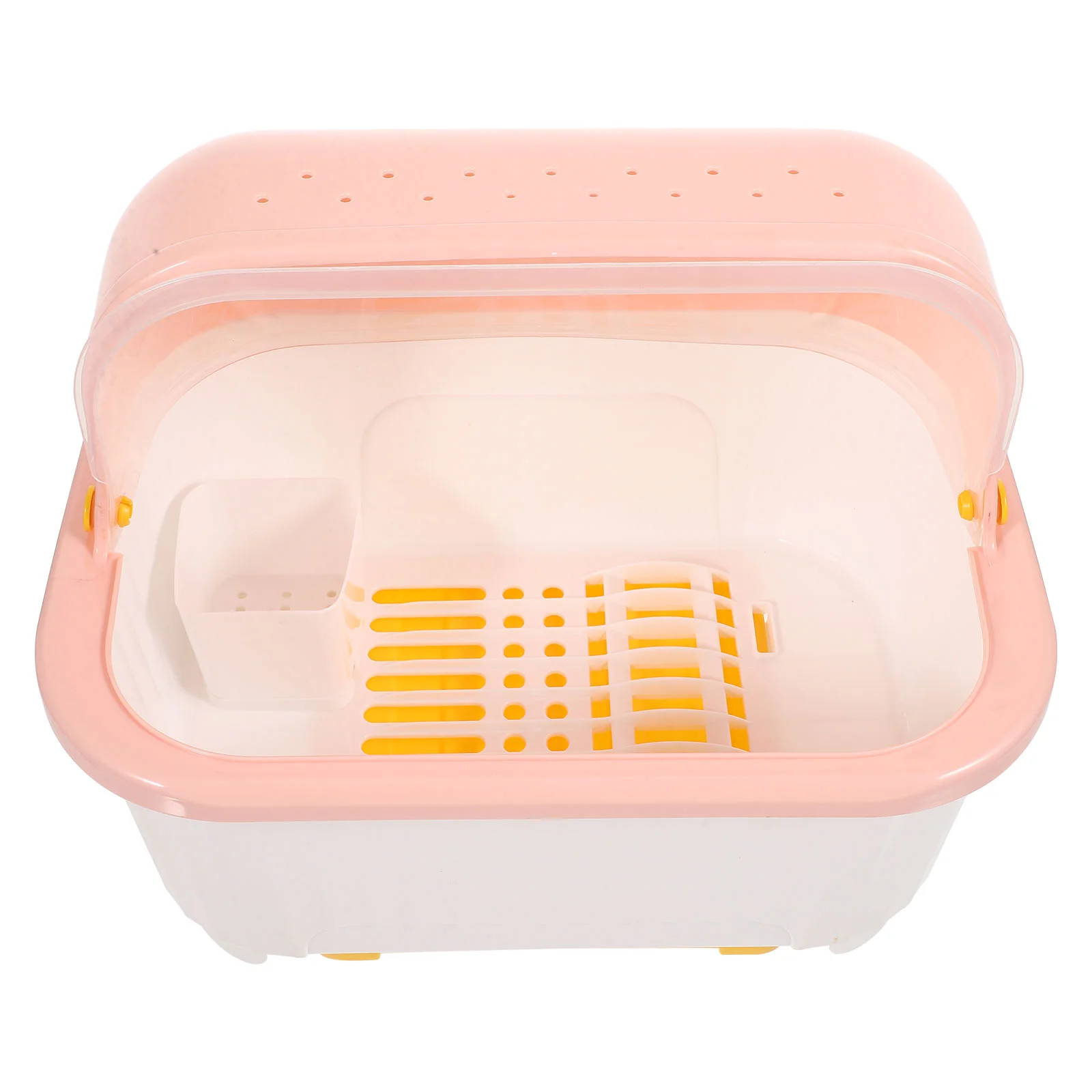 

Bottle Drying Rack Tableware Holder With Lid Restaurant Kitchen Dish Bowl Storage Holder Chopsticks Container