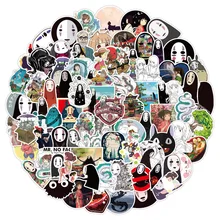 

10/50/100PCS Spirited Away Graffiti Stickers Aesthetic DIY Scrapbooking Laptop Phone Fridge Cartoon Decal Sticker for Kid Toy