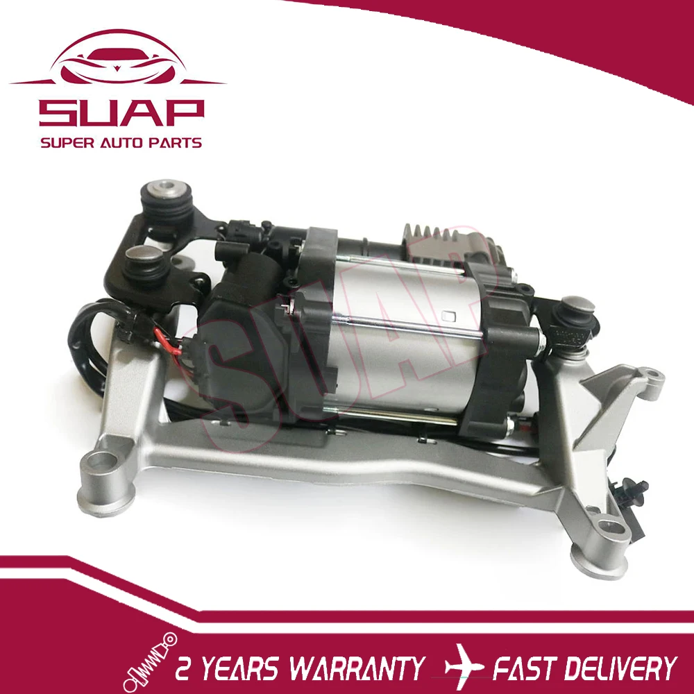 

1PC Air Suspension Compressor Pump w/Bracket For VW Touareg NF II Porsche Cayenne For VW Touareg NF II Porsche Cayenne 7P0698007