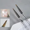 1Pc Nail Art Brushes Japanese Painting Pen Petal Butterfly Nail Art Design Pen Painting Tools Liner Gel Polish Drawing Brush 4