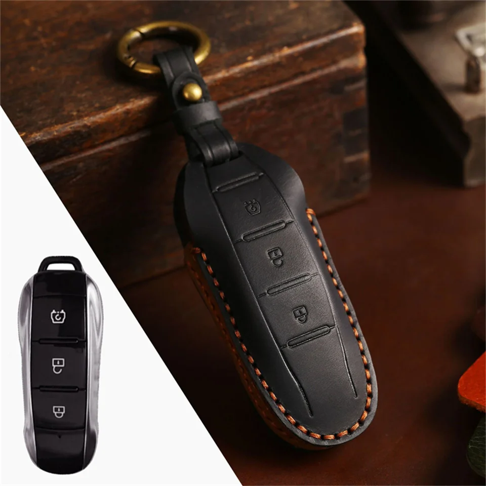 Car Key Case Fob Cover Keychain Accessories for Dongfeng Fengguang DFSK Glory 580 Fengon Ix5 Ix7 Seres Sf5