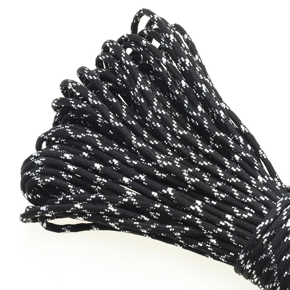 Gold & Silver 550 Paracord - Premium Mil-Spec Type III 7-Strand Core, 100 FT, 19 Vibrant Colors