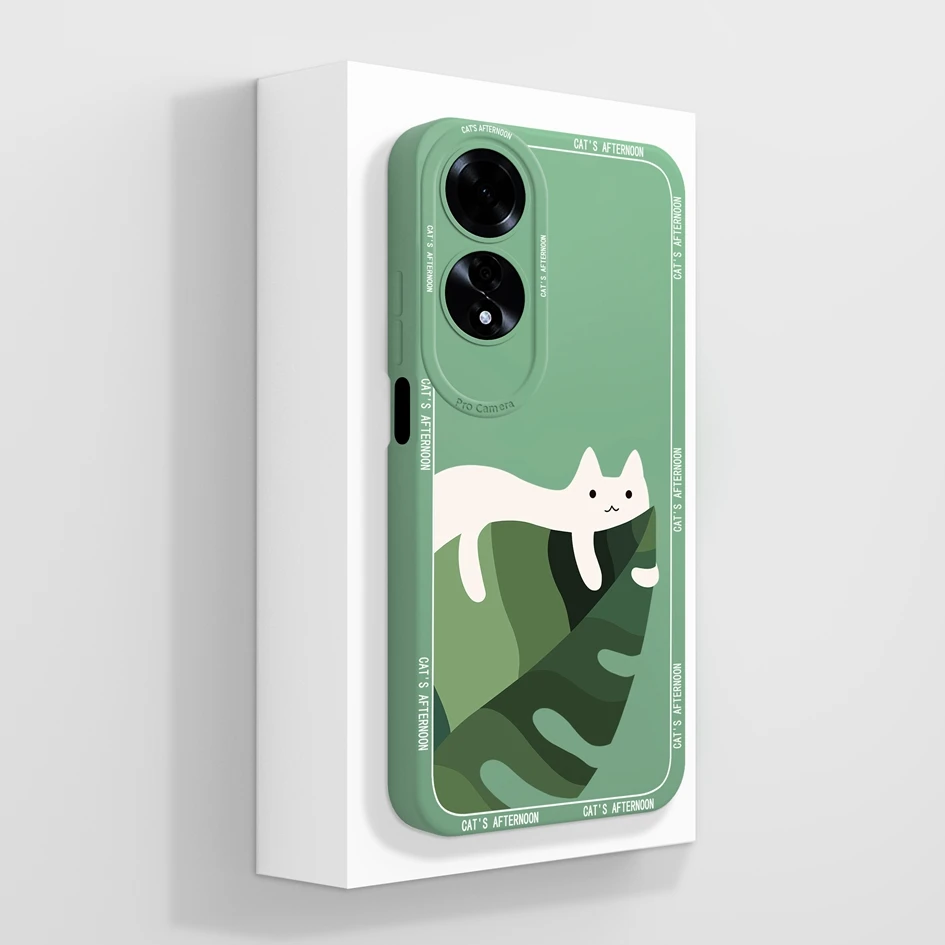 Fashionable Coloured Drawing Phone Case - Soft Silicone Anti-Drop Protective Shell