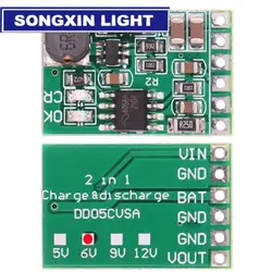 Universal Multi-Voltage Charger and Discharger Board - DC/DC Converter and Boost Module for Solar and Mobile Power Applications (6V)