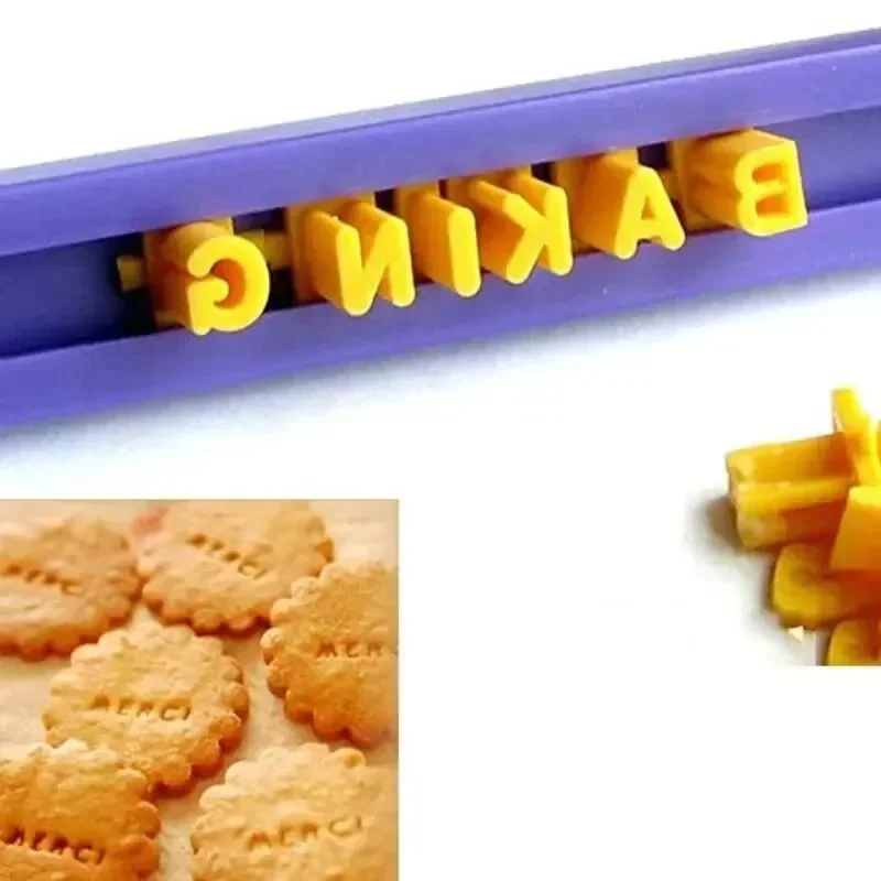 Polymer Clay Tools Ceramic Art Alphabet Number Letter Presser Embosser Mold Sealing DIY Embossing Pottery Clay Solid Rod