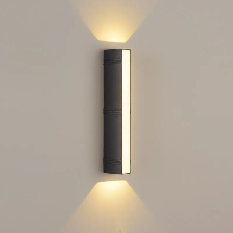 

IP65 LED Wall Lamp Outdoor Waterproof Garden Lighting Aluminum AC86-265 Indoor Bedroom Living Room Stairs Wall Light