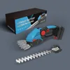 2 In 1 Cordless Electric Hedge Trimmer Rechargeable Handheld Household Lawn Shrub Weeding Pruning Mower Garden Tools 1