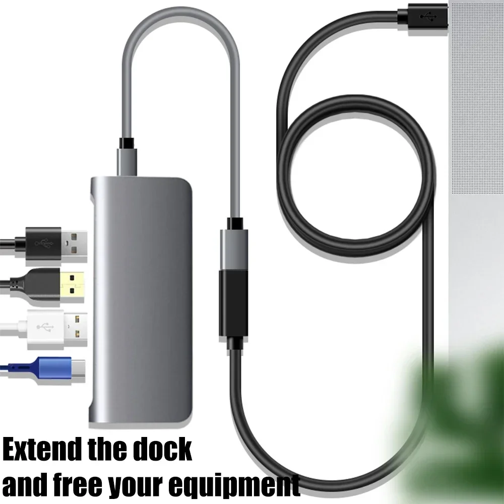 รูปสินค้า สาย USB-C ความเร็วสูง ชาร์จและโอนข้อมูลได้ทุกอุปกรณ์