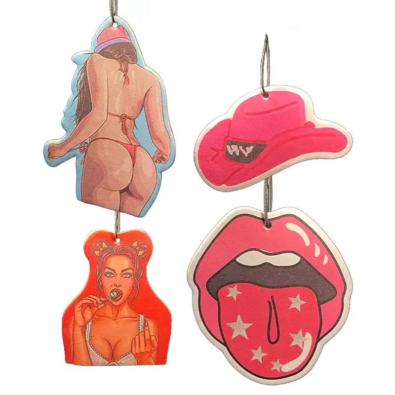 

Car Air Freshener Pendant Hangable Auto Air Diffuser Long Lasting Automotive Rearview Mirror Pendant Perfume For Vehicles