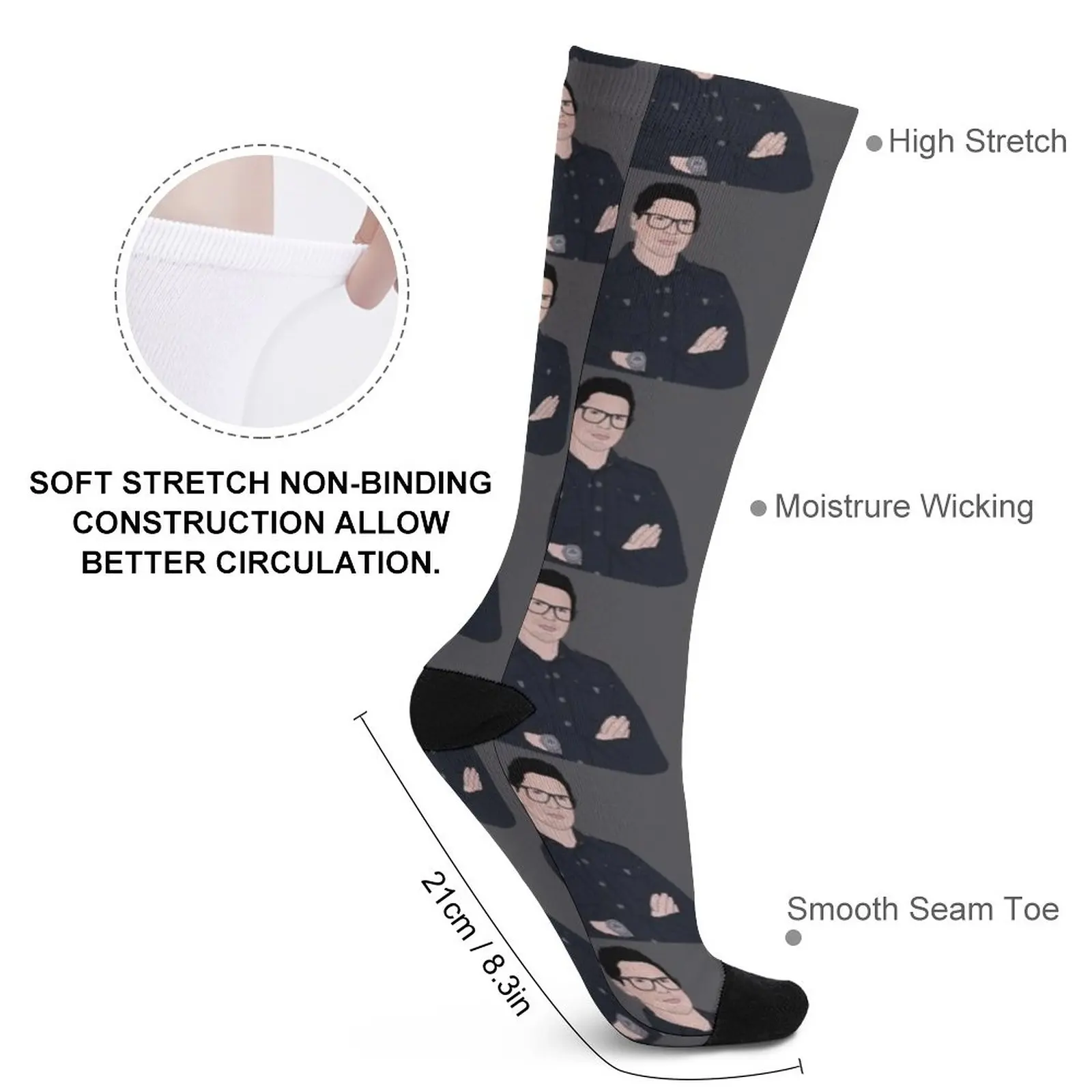 Zak Bagans - Ghost Adventures Socks golf men gifts Thermal socks man winter