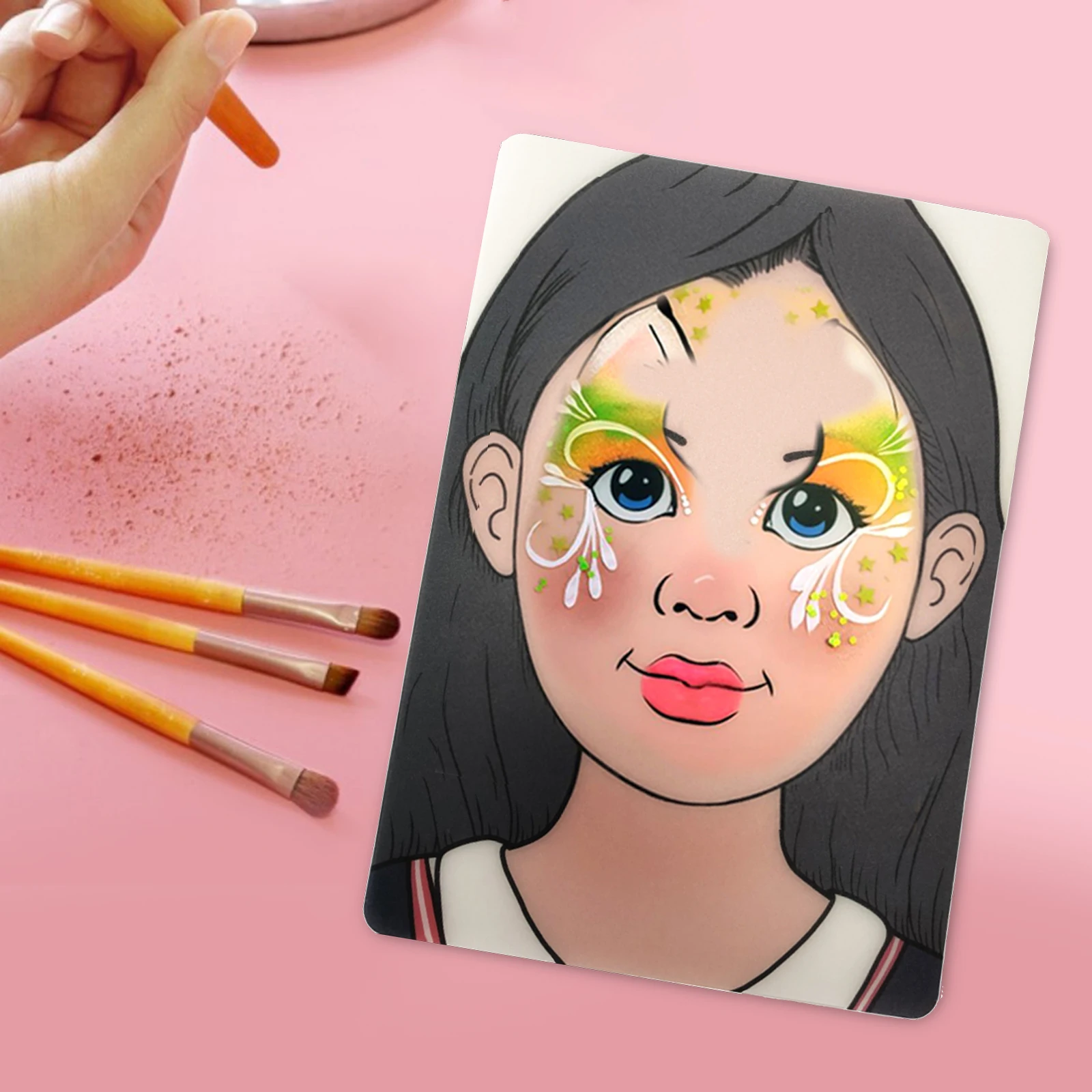 attractive-makeup-painting-practice-template-creating-makeup-designs-makeup-artists-a4-size-painting-stencils-board-for-kid-aliexpress for Face Paint Practice Board Printable Free Attractive Makeup Painting Practice Template Creating Makeup Designs Makeup Artists A4 Size Painting Stencils Board for Kid - AliExpress for Face Paint Practice Board Printable Free