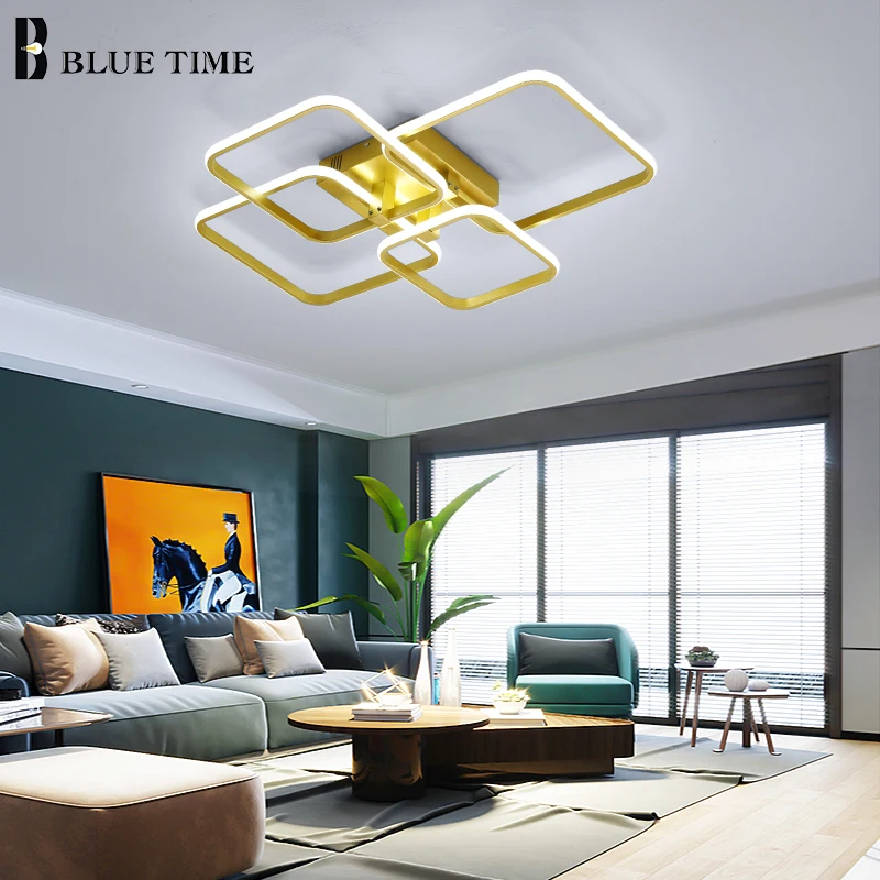 New simple atmosphere living room light study meeting room dining room bedroom LED chandelier