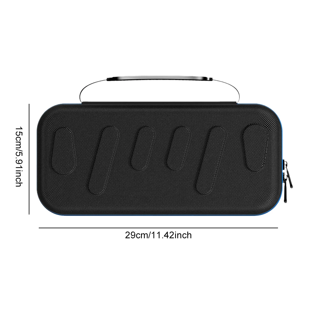 Slimline Carrying Case Large Capacity Hard Protective Carry Case Shockproof Console Storage Bag for Outdoor NS2 Organizer Bag