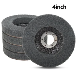 Nylon Fiber Flap Polishing Wheel Disc, 800 Grit, for Wood and Metal Buffing (4inch)