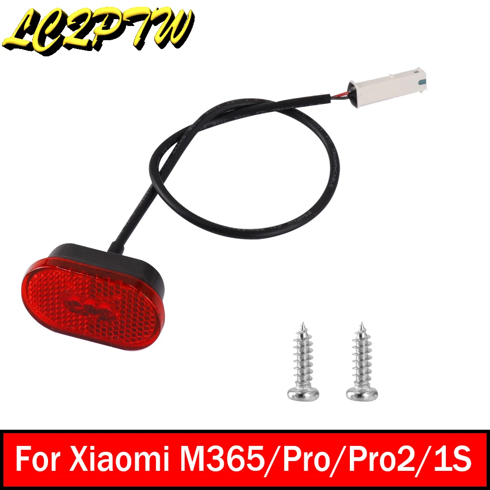 Rücklicht LED Rücklicht Scooter Sicherheits licht mit Rücklicht kabel für  Xiaomi M365/Pro/1s/Pro2 Elektro roller