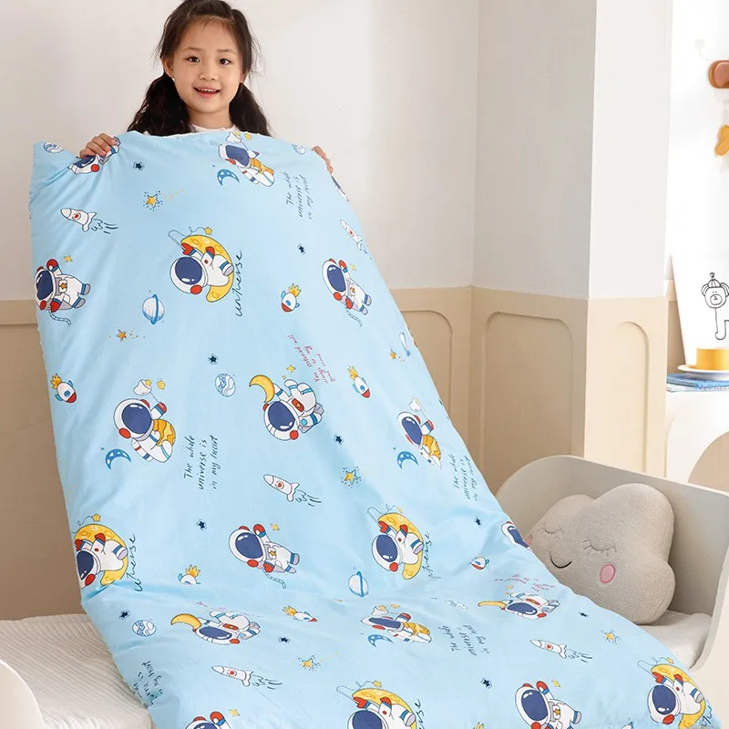 120X150cm Cotton Autum Baby Quilt Doudou Blanket Newborn Winter Warm Kids Comforter Thicken Children's Quilt Bedding Baby Item 2