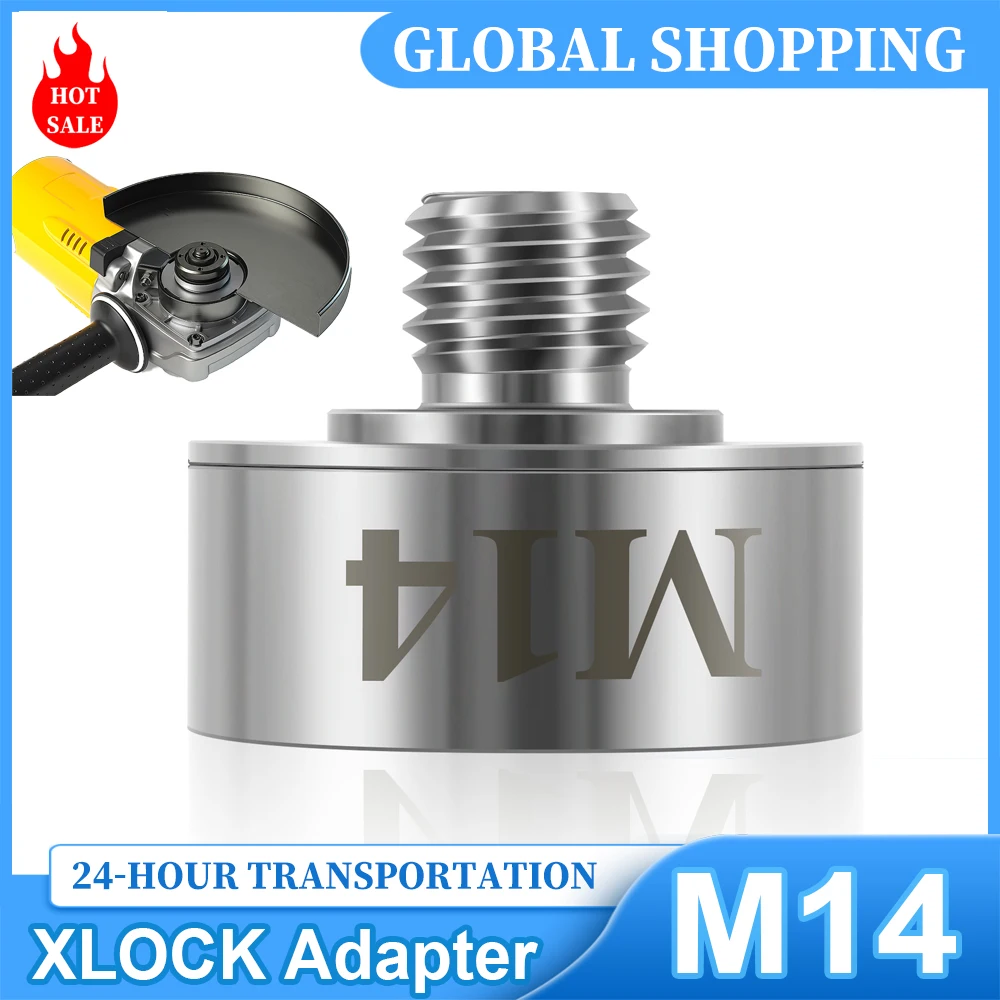 Angle Grinder Cutting Blade Adapter – 304 Stainless Steel, Converts Threaded Blades To XLOCK (M14), For Quick Changes - View #7