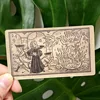 Mildred Payne's Oracle 10.3*6cm of Black Enchantment 52 Pcs Black Line Imagery Woodblock Style Cards 3