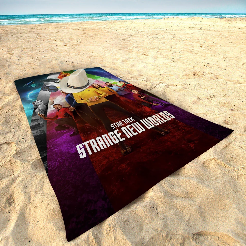 TV S-Star T-Trek Microfiber Beach Towel Absorbent Quick Dry Soft Yoga Swimming Resort Mountain Climbing Towel 2
