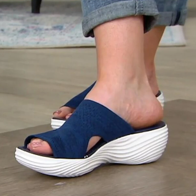 womens orthotic slide sandals