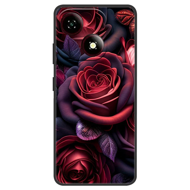 Cartoon Silicone Soft Phone Case with TPU Bumper