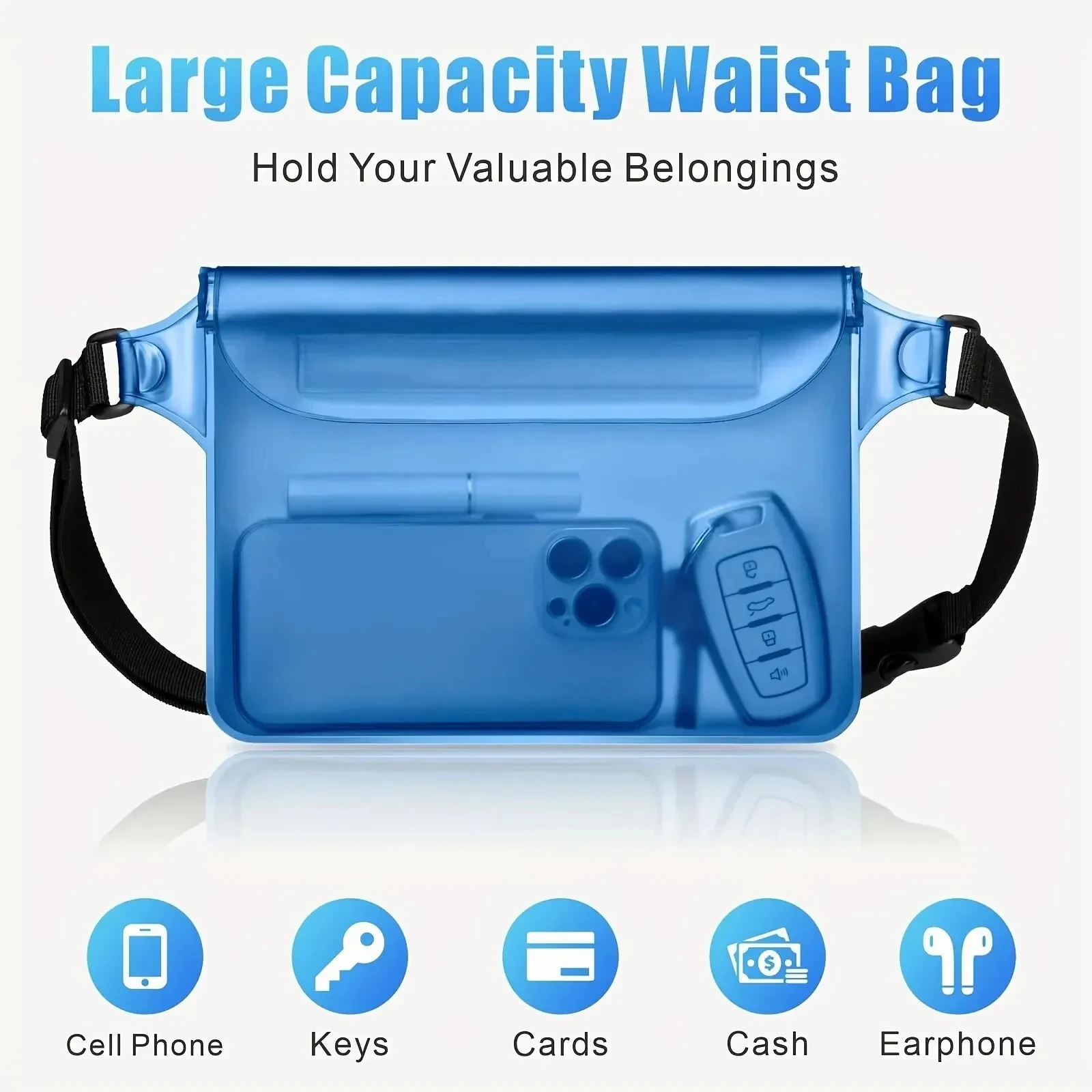 Waterproof Mobile Phone Storage Bag for Swimming Rafting Diving
