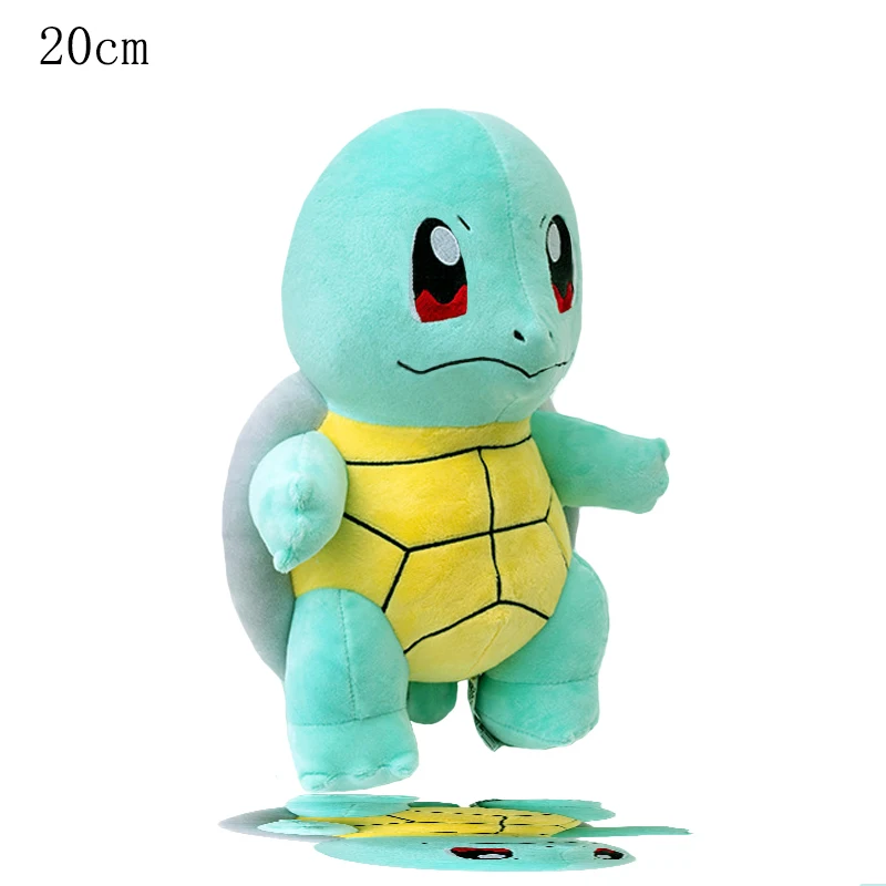 thumbnail image 1 of 20cm Anime Pikachu Charmeleon Blastoise Ivysaur Doll Pokémon Wartortle Plush Toy Cartoon Venusaur Cyndaquil Charizard Plushie, 1 of 5
