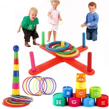 

Children's Throwing Ring Toy Ring Music Creative Educational Fitness Toy Parent-child Throwing Ring Holiday Gift Kid Outdoor Toy