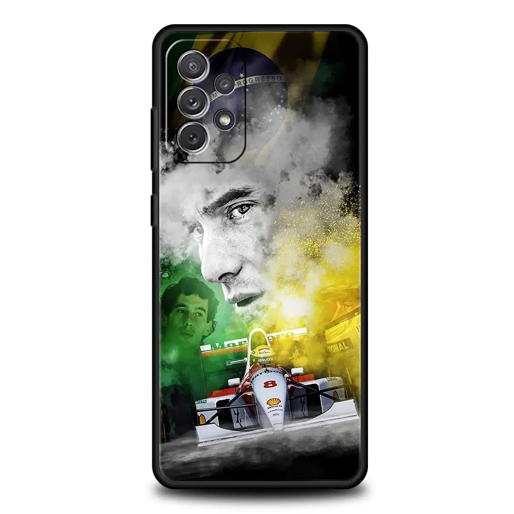 Ayrton Senna F1 Themed Phone Case Cover